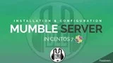 Як встановити сервер Mumble на CentOS 7