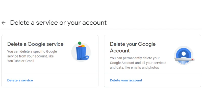 Google: Как да изтриете акаунта си в Google
