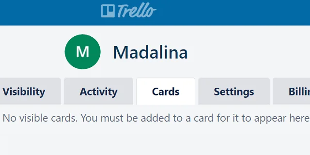 Отстраняване на неизправности Trello не показва карти