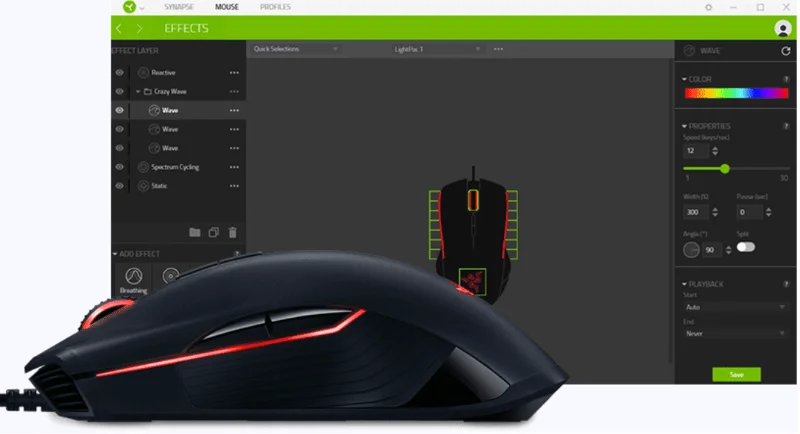 Razer Synapse 3.0: Как да конфигурирате персонализирана цветова схема на подсветката на клавиатурата