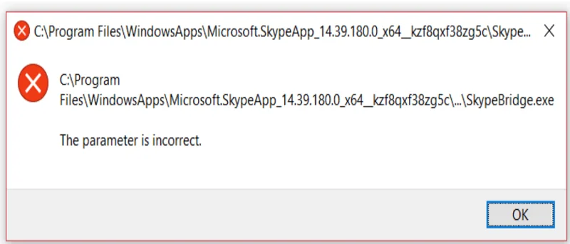 Windows 10: Kako popraviti napake Skypebridge.exe