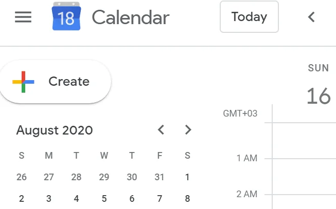 Коригирайте мащаба, който липсва от Google Calendar
