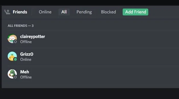 Поправете Discord Заявка за приятел, която не работи