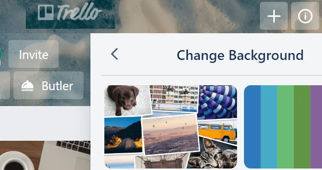 Trello: Как да промените фоновото изображение