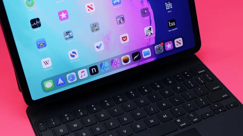 Připojení klávesnic iPad Trackpad