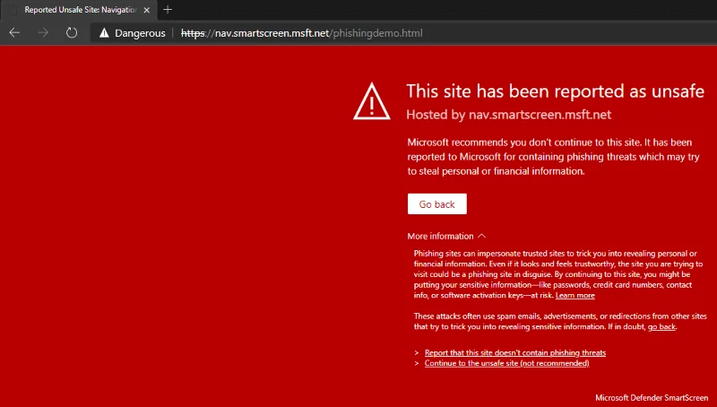 Edge за Windows: Как да деактивирате SmartScreen на Microsoft Defender