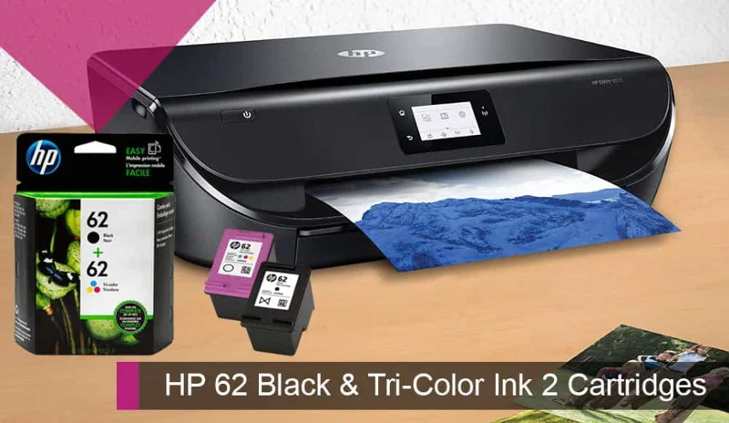 Δοχεία μελάνης HP 62 Black & Tri-Color 2 δοχείων