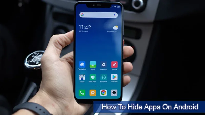 Kako skriti aplikacije v Androidu