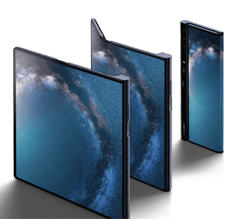 Huawei Mate X skládací obrazovka proti opotřebení