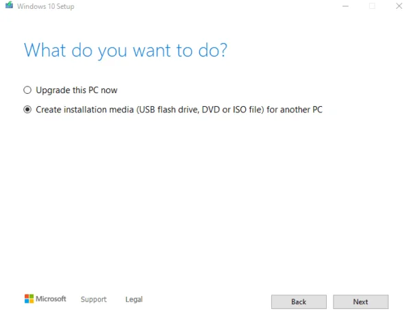 Slipstreaming një instalim i Windows 10