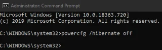 Windows 10: Aktiver/deaktiver dvalemodus