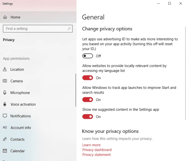Windows 10: забороняйте програмам використовувати веб-камеру