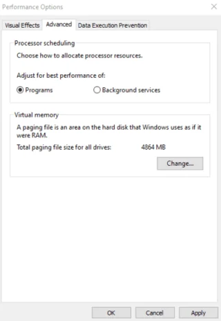 Windows 10: установіть пріоритет ЦП на перевагу передніх програм