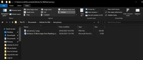 Windows 10: Вимкніть папки часто користувачі в швидкому доступі