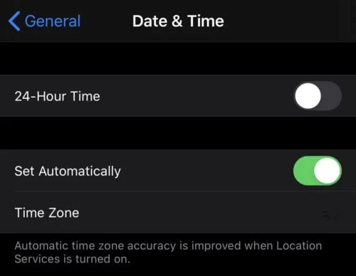 iPhone: Как да промените времето