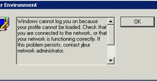 Віддалений робочий стіл: виправити помилку «Windows не вдається ввійти в систему, тому що ваш профіль не можна завантажити»