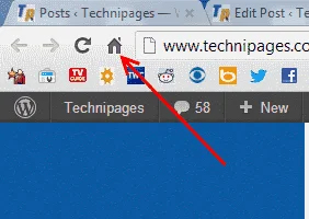 Povolte tlačítko Domů v prohlížeči Google Chrome