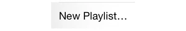 Hur man skapar spellista från iPhone och iPad