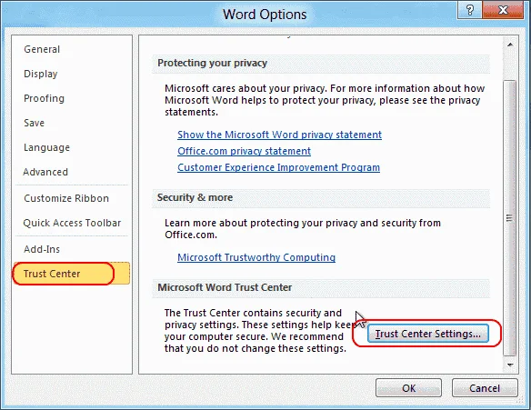 Office 2016 & 2013: Kako omogočiti ali onemogočiti način DEP
