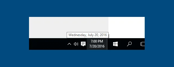 Windows 10: спливаюче вікно дати не працює