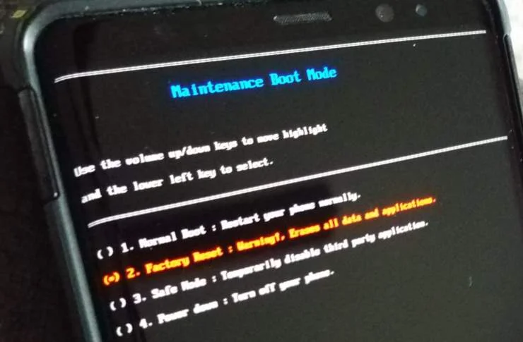 Jak resetovat LG G7 ThinQ