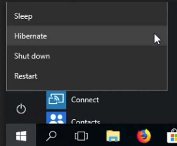 Як увімкнути параметр вимкнення в режимі глибокого сну в Windows 10