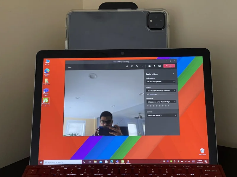 Как да използвате телефона си с Android като уеб камера в Microsoft Teams на Windows 10