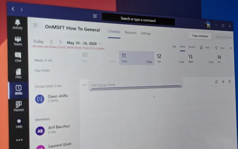 Πώς να χρησιμοποιήσετε το Shifts στο Microsoft Teams για να διαχειριστείτε τις ώρες εργασίας, τα χρονοδιαγράμματα και άλλα