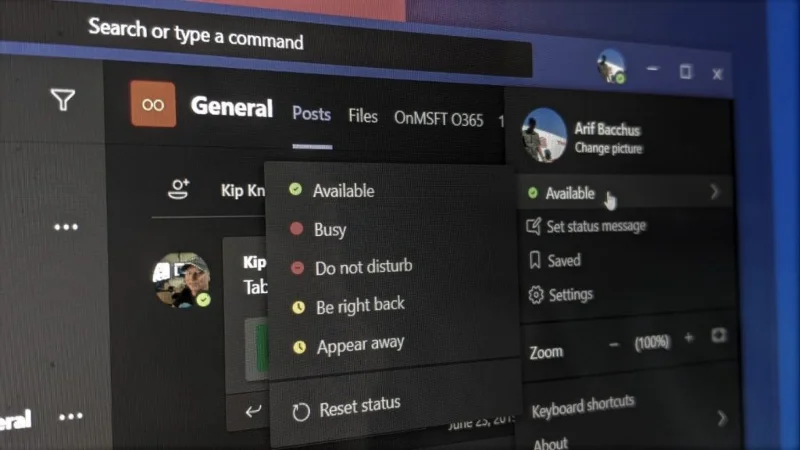Как да проверите онлайн присъствието в Microsoft Teams