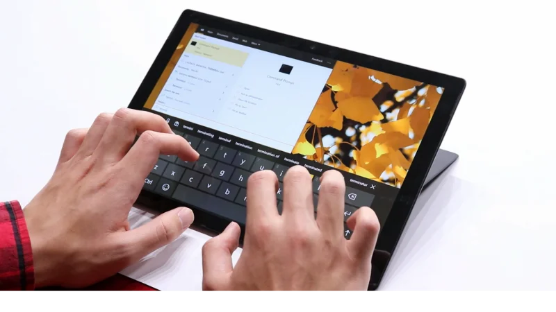 Jak povolit úplné rozložení dotykové klávesnice v systému Windows 10