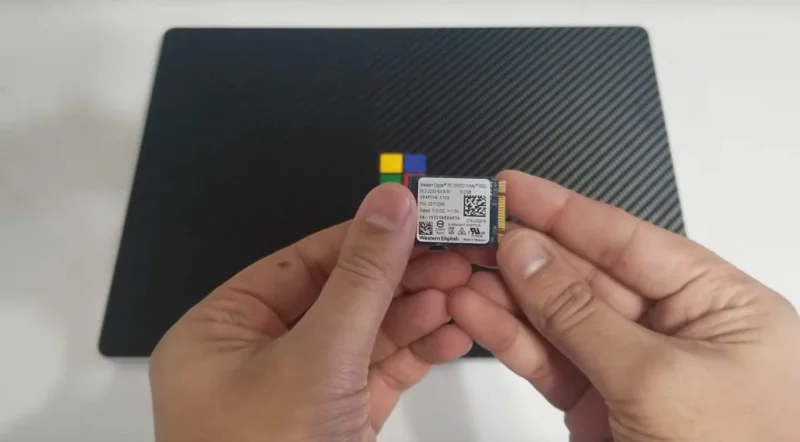 Så här uppgraderade jag SSD:n i min Surface Laptop 3
