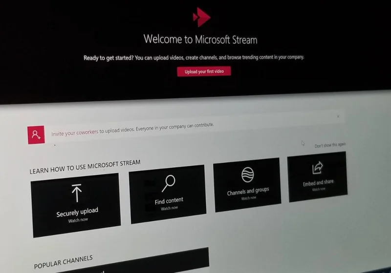 Microsoft има услуга за поточно видео? Как да започнете с Stream в Office 365