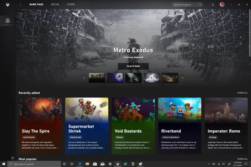 Jak používat Xbox Game Pass pro PC v systému Windows 10