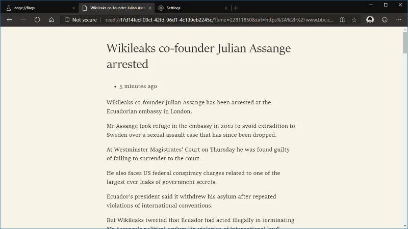 Jak povolit zobrazení pro čtení v Microsoft Edge Insider