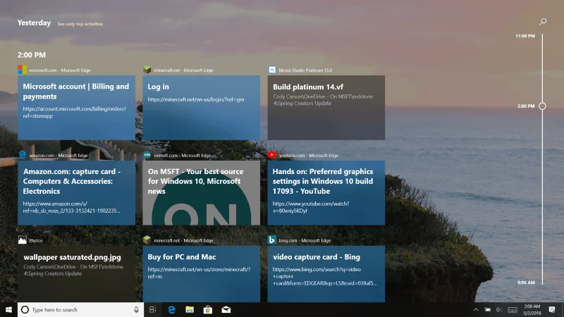 Så här tar du bort din Windows 10-tidslinjehistorik