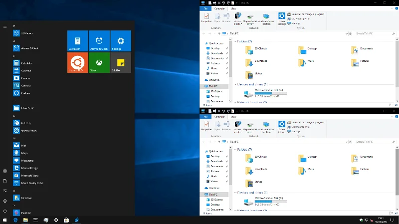Как да получите тъмни заглавни ленти на темата в Windows 10, без да променяте цвета на акцента
