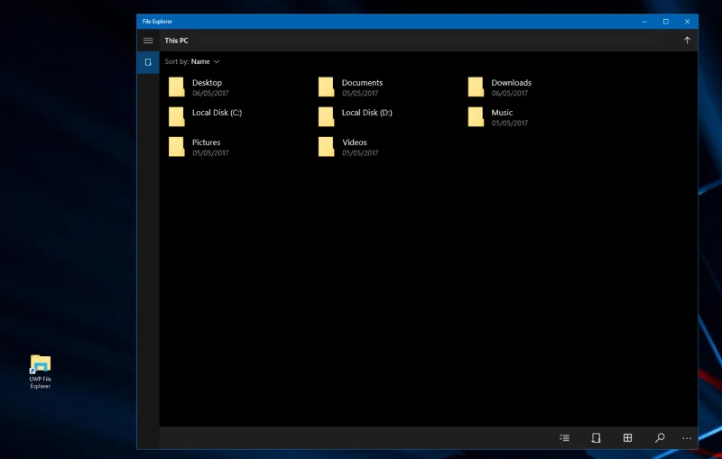 Ето как да получите достъп до UWP File Explorer на Windows 10