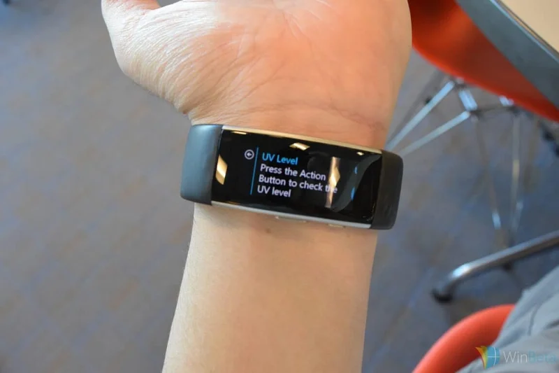 Hur man använder UV-övervakning på Microsoft Band 2