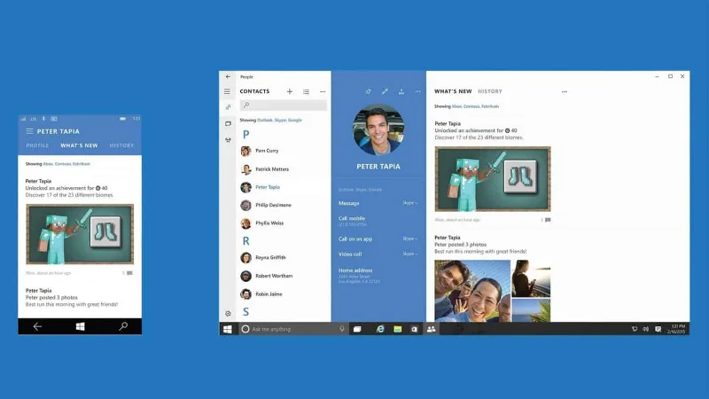 Εισαγάγετε επαφές από το Outlook στην εφαρμογή People στα Windows 10