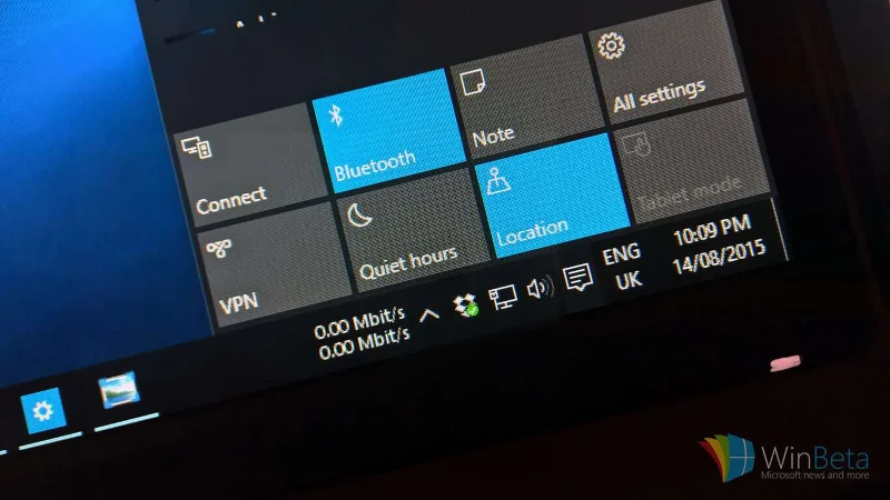 Windows 10 Как да: Персонализирайте бързите си настройки в Центъра за действие
