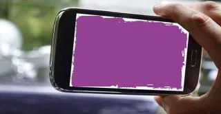 Zakaj se moj zaslon Android obarva vijolično?