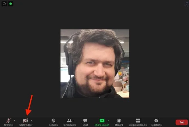 Ikona video posnetka zaslona za povečavo