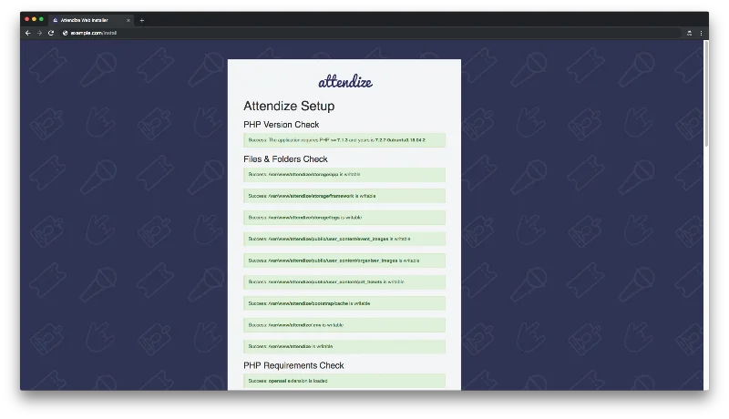 Kako namestiti Attendize v Debian 9 Kako namestiti Attendize v Debian 9