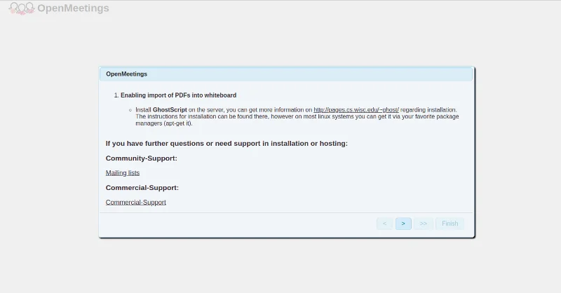 OpenMeetingsi installimine CentOS 7-sse OpenMeetingsi installimine CentOS 7-sse