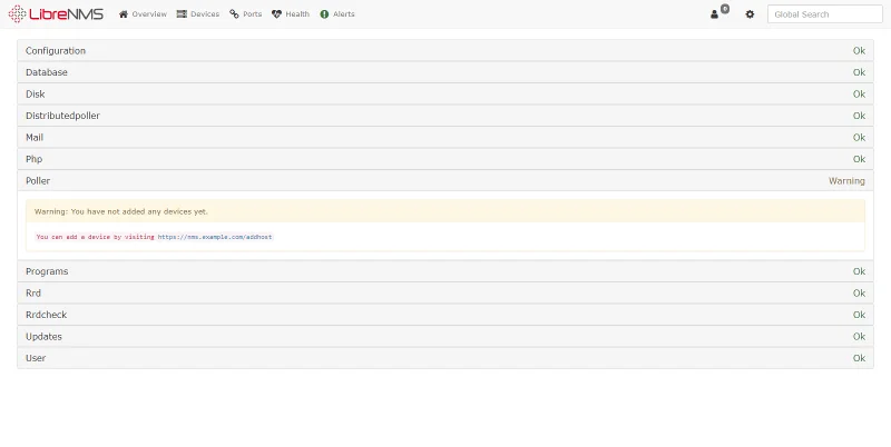 Jälgige oma seadmeid LibreNMS-i abil CentOS 7-s