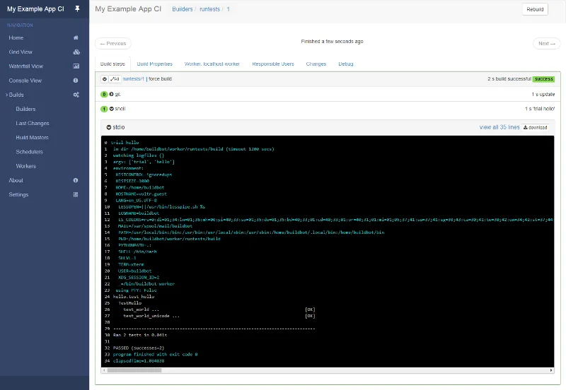 Как да инсталирате и конфигурирате Buildbot на CentOS 7
