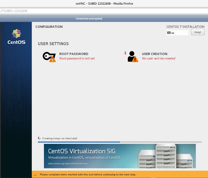 Namestite in nastavite CentOS 7 za oddaljeno odklepanje LVM na šifriranju diska LUKS z uporabo SSH