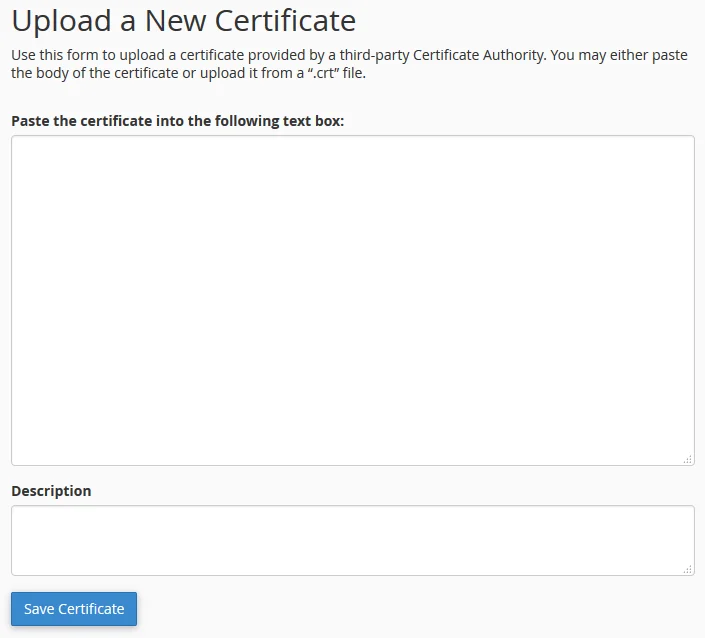 Как да инсталирате SSL сертификат на cPanel