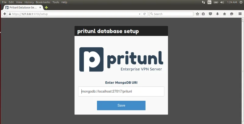 Seadistage VPN-server Pritunliga Ubuntu 14.04-s