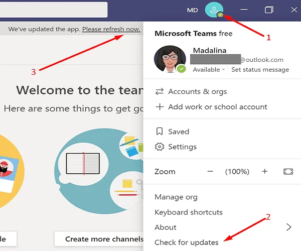 Виправити Microsoft Teams: О, Боже!  Ваш дзвінок перервався